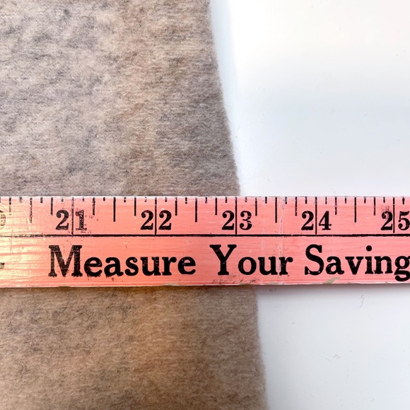 Adrienne Vittadini Wool Blend fuzzy sweater coat Striped Cream Brown Gray - Picture 6 of 9